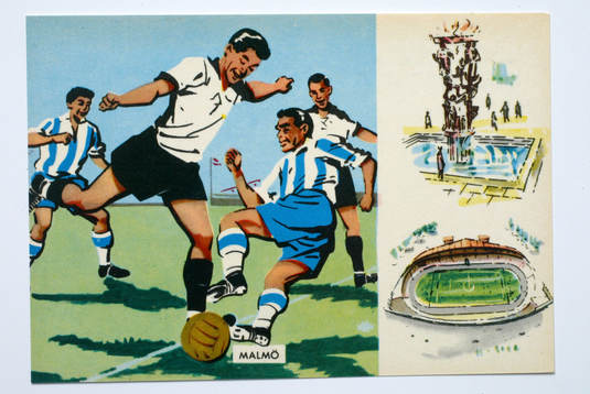 Fotboll, VM, 1958, Souvenir