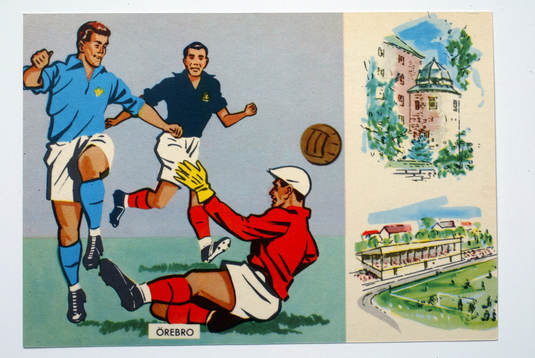 Fotboll, VM, 1958, Souvenir