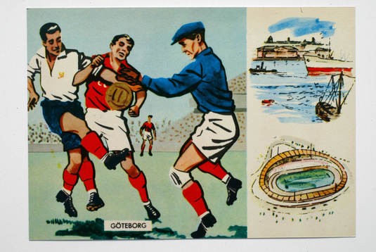 Fotboll, VM, 1958, Souvenir