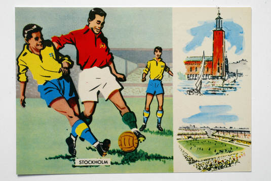 Fotboll, VM, 1958, Souvenir