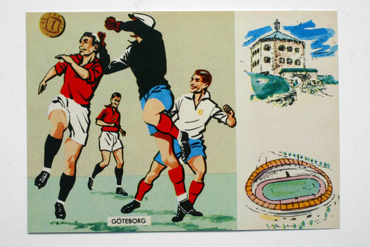 Fotboll, VM, 1958, Souvenir