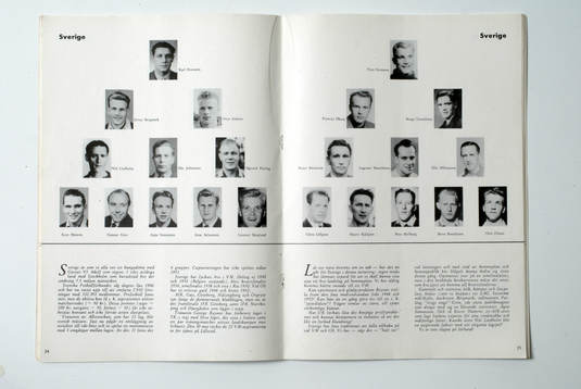 Fotboll, VM, 1958, Souvenir
