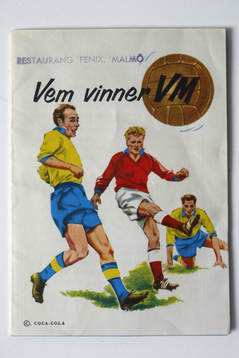 Fotboll, VM, 1958, Souvenir