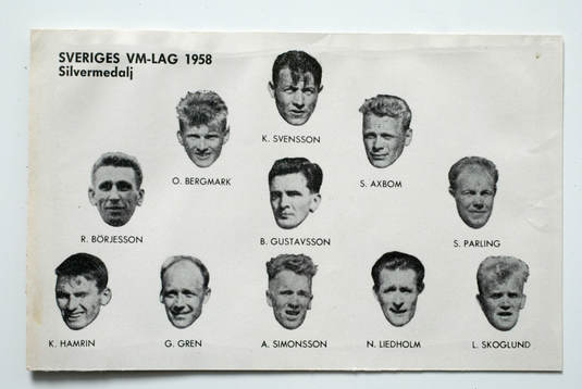 Fotboll, VM, 1958, Souvenir