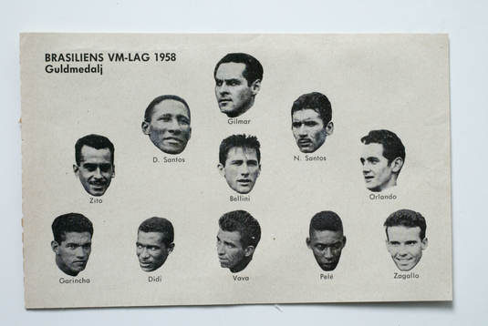 Fotboll, VM, 1958, Souvenir