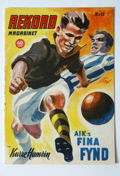 Fotboll, VM, 1958, Souvenir
