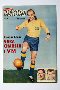 Fotboll, VM, 1958, Souvenir