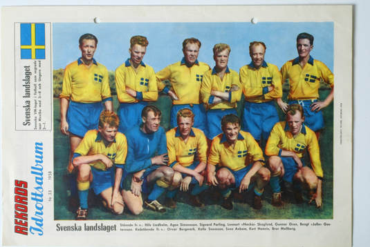 Fotboll, VM, 1958, Souvenir