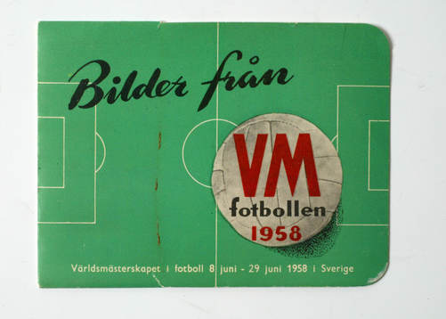 Fotboll, VM, 1958, Souvenir