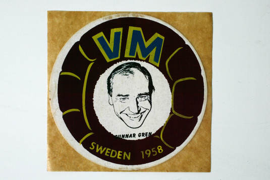 Fotboll, VM, 1958, Souvenir