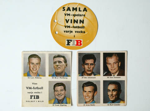 Fotboll, VM, 1958, Souvenir
