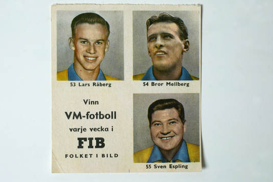 Fotboll, VM, 1958, Souvenir