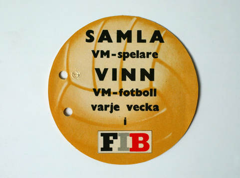 Fotboll, VM, 1958, Souvenir