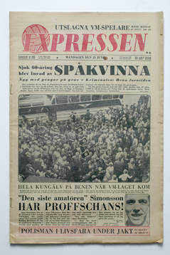 Fotboll, VM, 1958, Souvenir