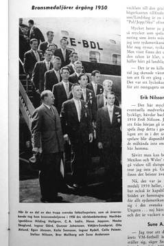 Fotboll, VM, 1958, Souvenir