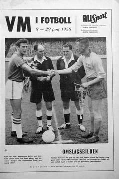Fotboll, VM, 1958, Souvenir
