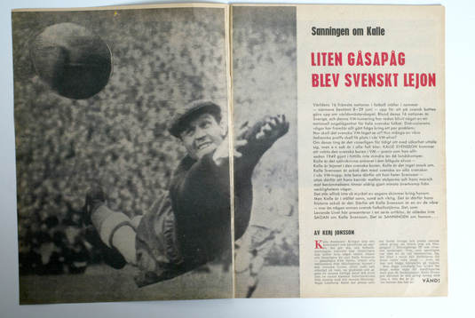 Fotboll, VM, 1958, Souvenir