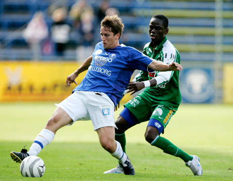 Jimmie Augstsson, Trelleborg och  Destin Makumbu, Boden