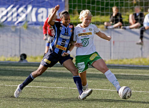 1 Fotboll, dam, Damallsvenskan, Hammarby -