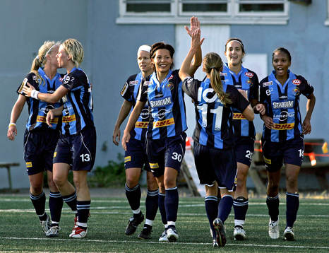 1 Fotboll, dam, Damallsvenskan, Hammarby -