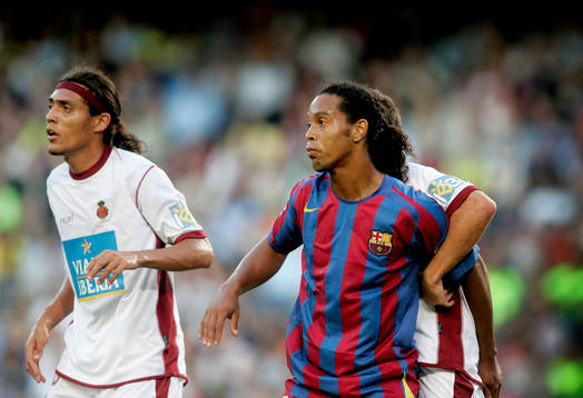 Fotboll, Spansk Liga, Primera Division, Barcelona -