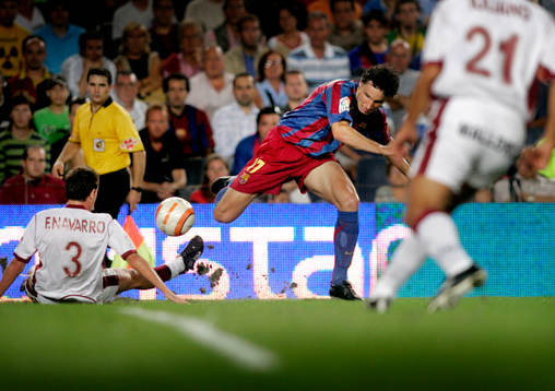 Fotboll, Spansk Liga,  Primera Division, Barcelona -