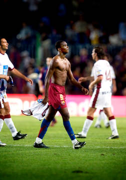 Fotboll, Spansk Liga, Primera Division, Barcelona -