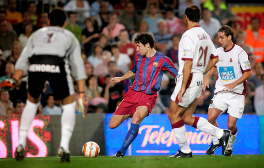 Fotboll, Spansk Liga,  Primera Division, Barcelona -