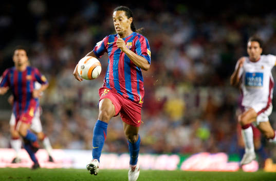 Fotboll, Spansk Liga, Primera Division, Barcelona -