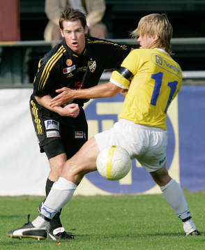 Johan Persson, IFK Hässleholm mot Martin Abrahamsson, IFK