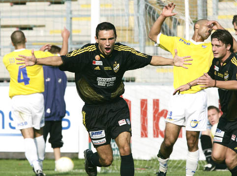 0-1, Burim Rexhepi jublar. Burim gjorde ytterligare ett