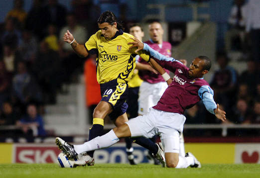Danny Gabbidon, West Ham och Milan Baros, Aston Villa