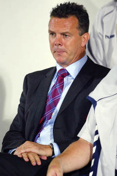 manager David O'Leary, Aston Villa