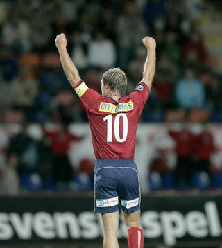 Fredrik Gustafson, Öster, jubel