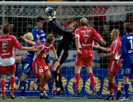Bengt Andersson, Göteborg räddar en höjdboll