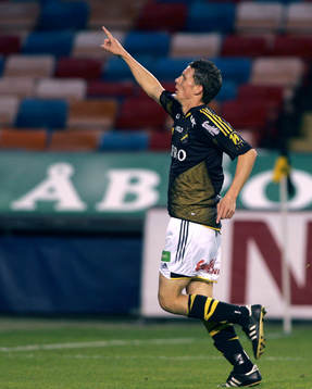 Kristian Haynes, AIK, jubel