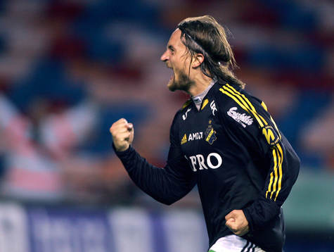 Mats Rubarth, AIK, jubel