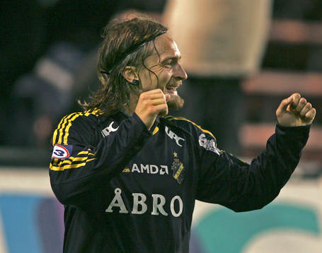 Mats Rubarth, AIK, jubel
