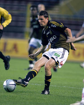 Kristian Haynes, AIK gjorde 1-0