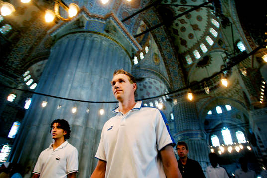 Malmö FF hade en guidad tur i Istanbul och besökte bla