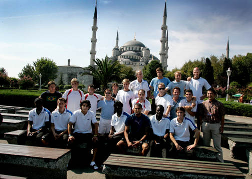 Malmö FF hade en guidad tur i Istanbul och besökte bla