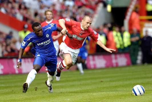 Danny Murphy, Charlton och Mickael Essien, Chelsea