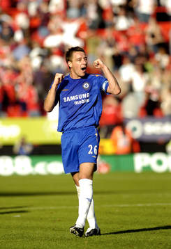 JohnTerry, Chelsea (Jubel)