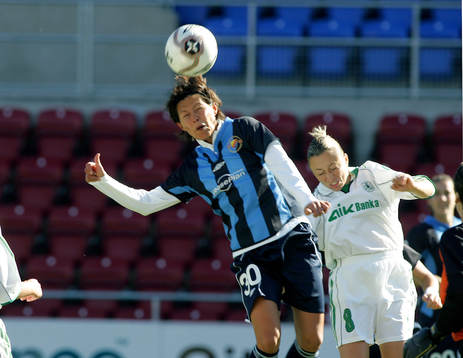 Fotboll, dam, UEFA Women Cup, Djurgården/Älvsjö -