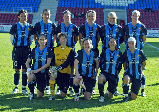 Fotboll, dam, UEFA Women Cup, Djurgården/Älvsjö -