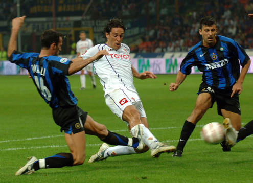 Favalli och Walter Samuel, Inter och Luca Toni, Fiorentina
