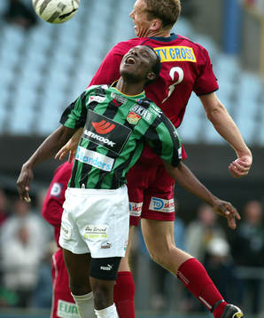 Joseph Cole och Fredrik Bild i nickduell