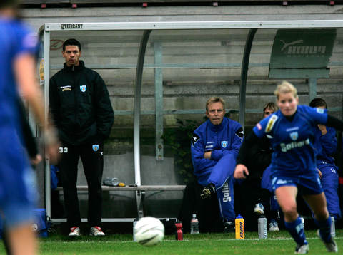 Martin Pringle och Lars Svensson, tränare, Göteborg