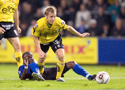 Andreas Klarström och Yaw Preko