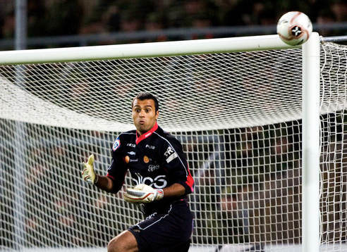Abbas Hassan, målvakt, Elfsborg missar en räddning men